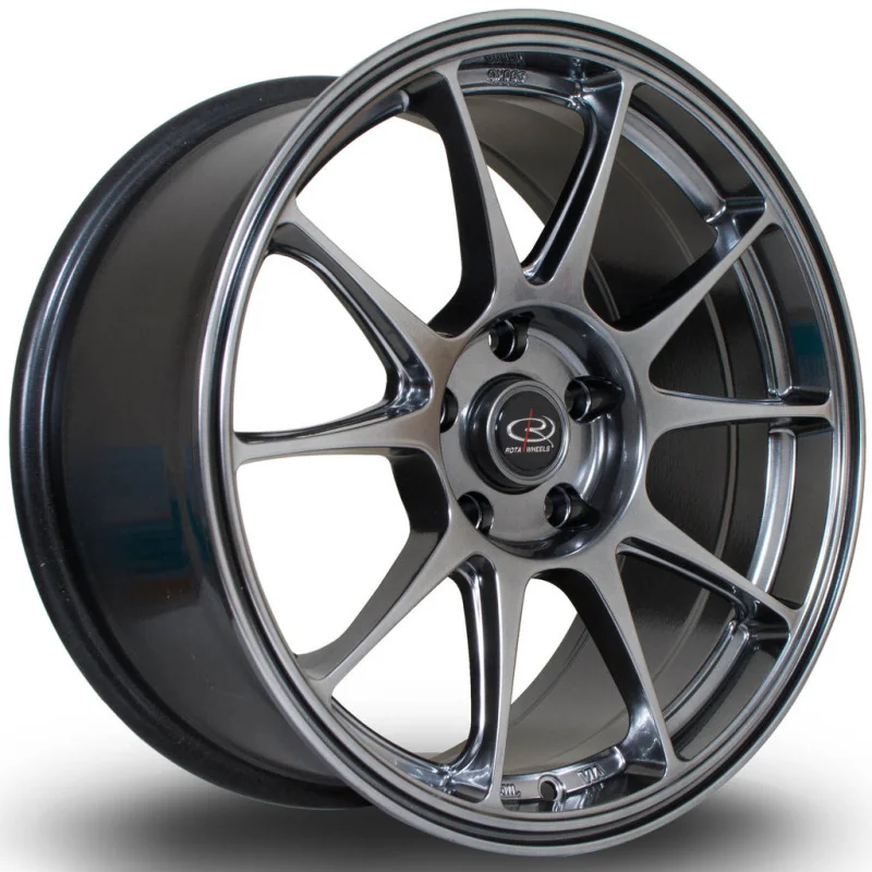 Juego de 4 Llantas ROTA TITAN Hyperblack - 8