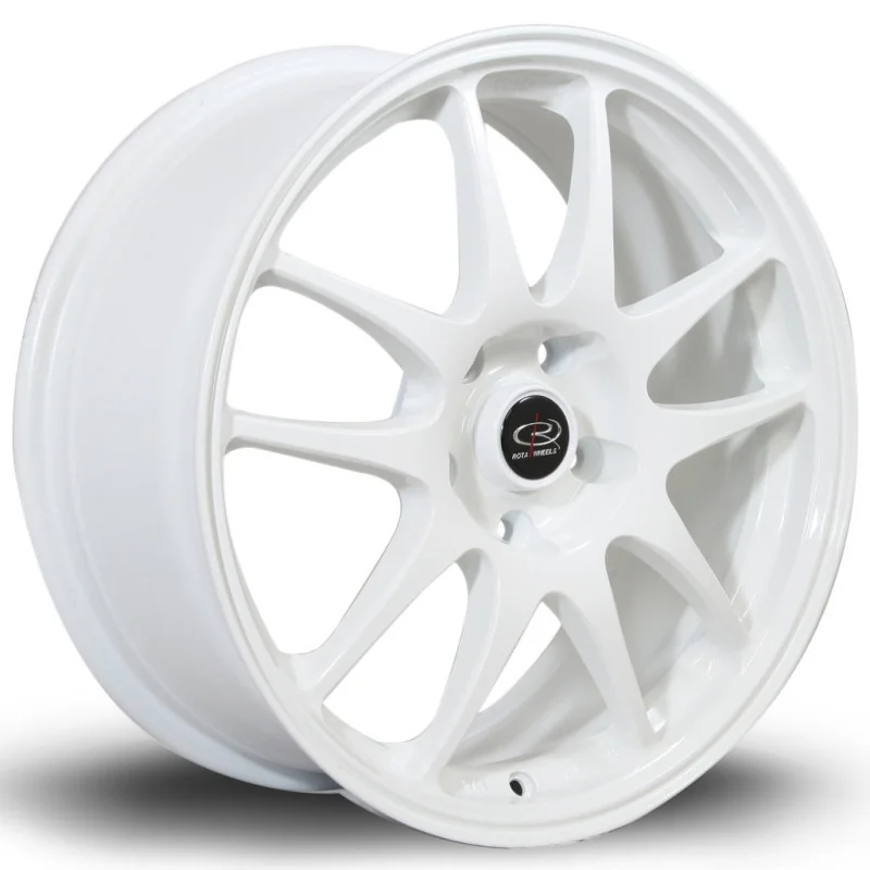 Juego de 4 Llantas ROTA TORQUE Blanco - 8