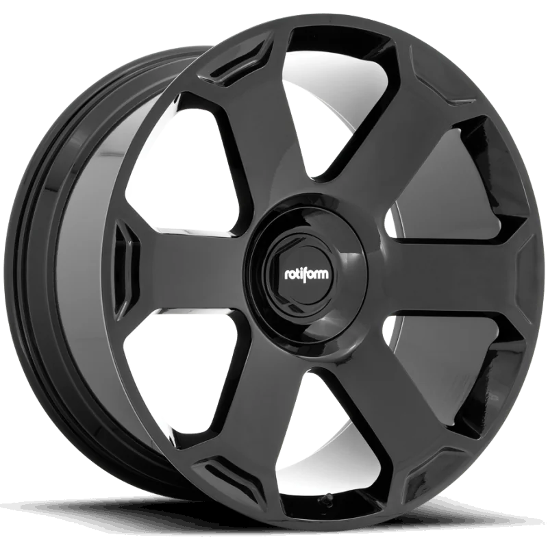 Juego de 4 Llantas Rotiform AVS Negro brillo - 10