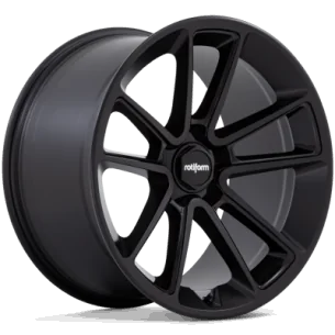 Juego de 4 Llantas Rotiform BTL Negro mate - 9