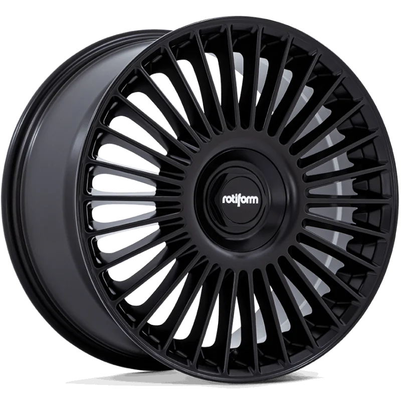 Juego de 4 Llantas Rotiform GRZ Negro mate - 10