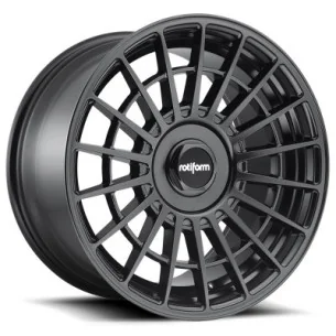 Juego de 4 Llantas Rotiform LAS-R Negro mate - 8