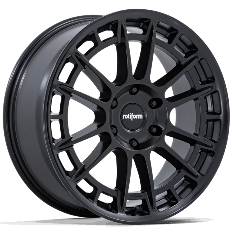 Juego de 4 Llantas reforzadas Rotiform OZR-T Negro mate - 8