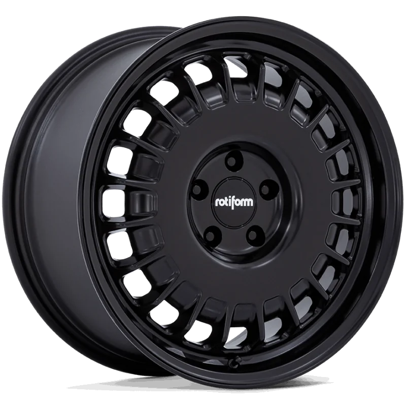 Juego de 4 Llantas Rotiform PMF Negro mate - 8