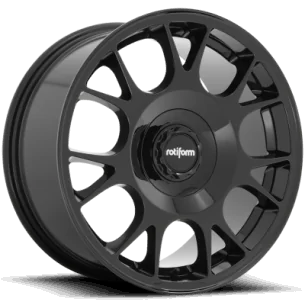 Juego de 4 Llantas Rotiform TUF-R Negro brillo - 10