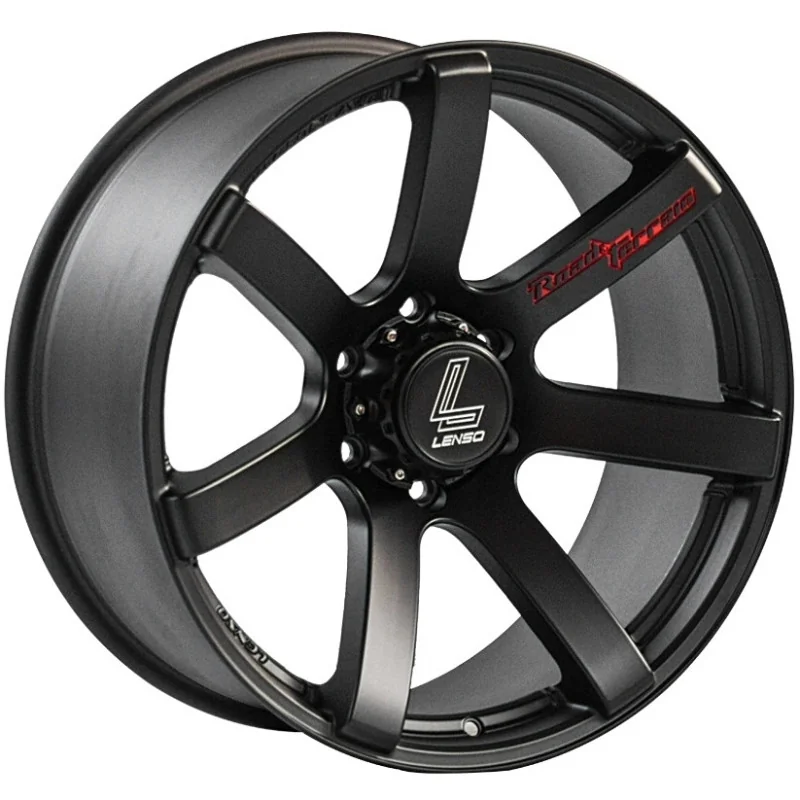 Juego de 4 Llantas 4X4 Lenso RT Concave Negro mate - 8