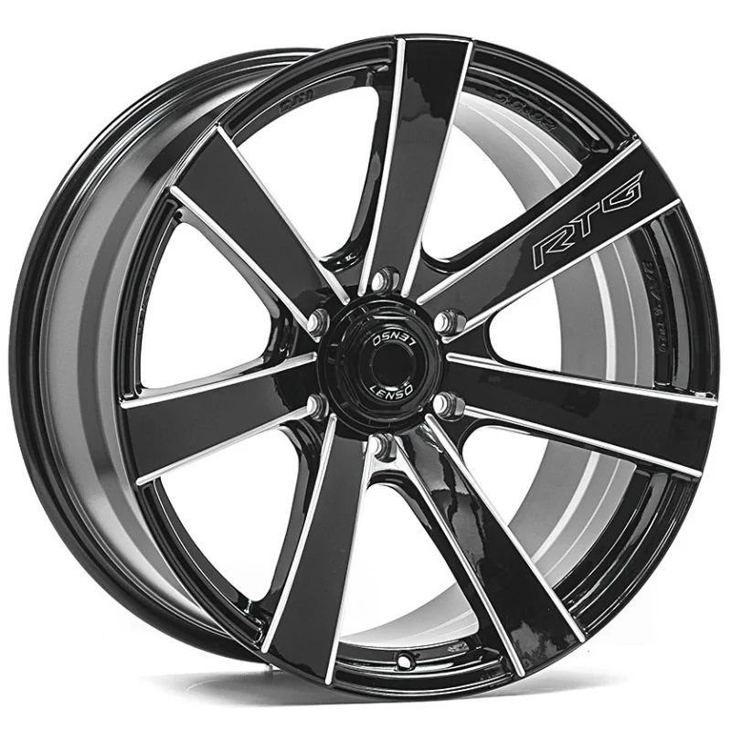 Juego de 4 Llantas 4X4 Lenso RTG Black-polished - 9