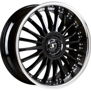 Juego de 4 Llantas SCHMIDT CC-LINE 22" Negro brillo - 11