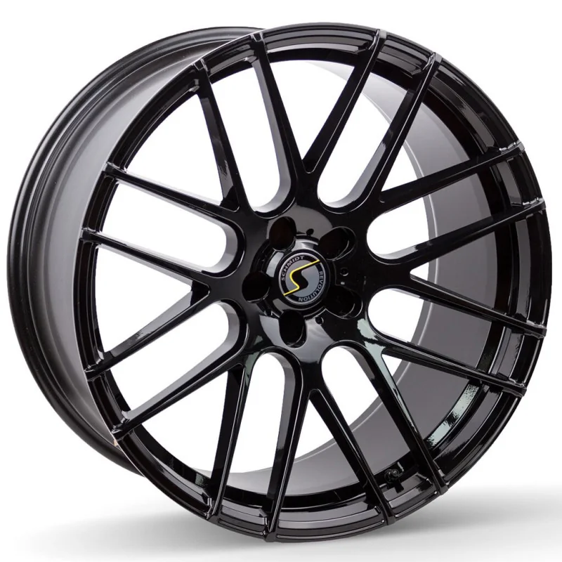 Juego de 4 Llantas SCHMIDT SHIFT Negro brillo - 10