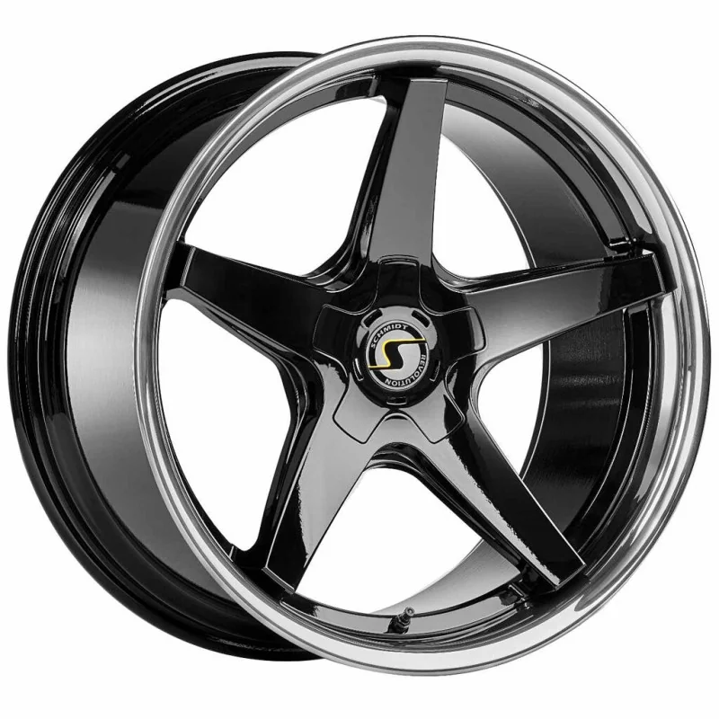 Juego de 4 Llantas concavas SCHMIDT XS5 negro INOX - 8