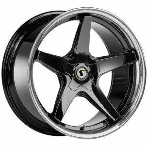 Juego de 4 Llantas concavas SCHMIDT XS5 negro INOX - 8