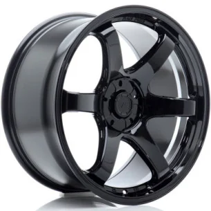 Juego de 4 Llantas Flow Forming Japan Racing SL03 Negro brillo - 8