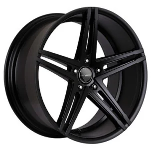 Juego de 4 Llantas SpacWheels ATLANTIC Negro mate - 10