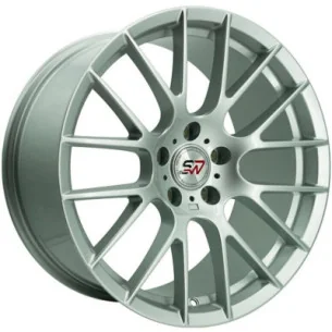 Juego de 4 Llantas SpacWheels MESH Plata - 9
