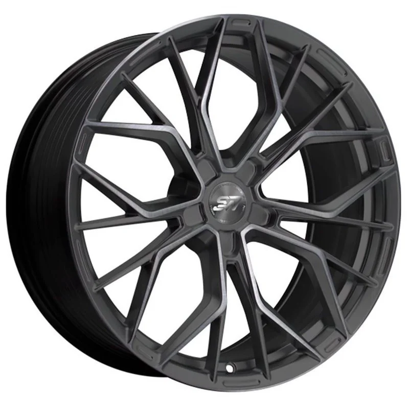 Juego de 4 Llantas SpacWheels PW33 Gunmetal/pulido - 7