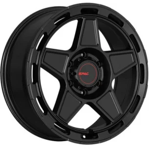 Juego de 4 Llantas SpacWheels VWF2 Negro mate - 8
