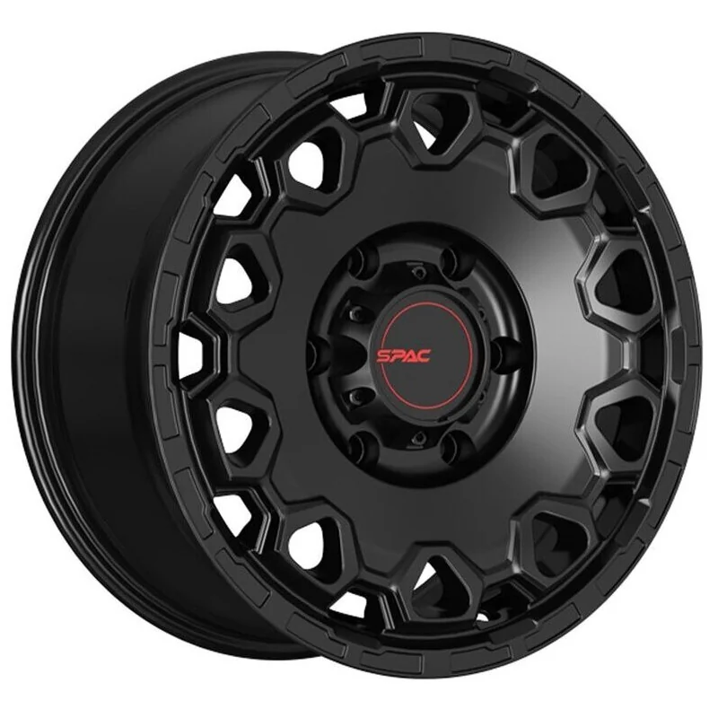 Juego de 4 Llantas SpacWheels VWF4 Negro mate - 8