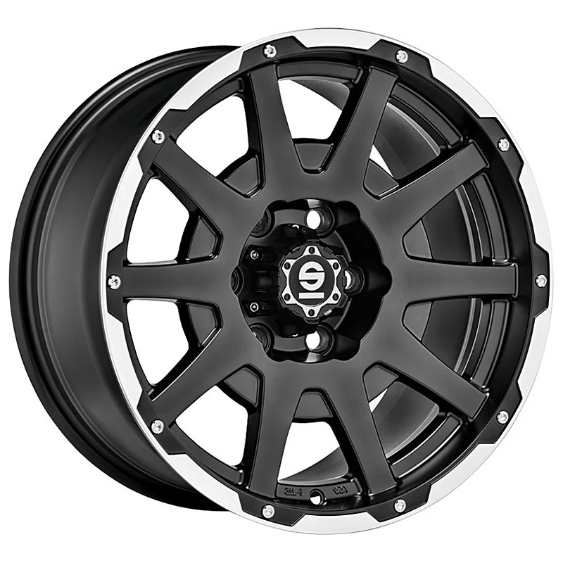 Juego de 4 Llantas SPARCO DAKAR Negro-pulido - 8