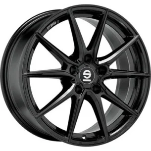 Juego de 4 Llantas SPARCO DRS Negro brillo - 7