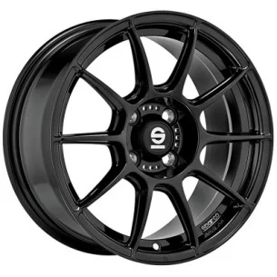 Juego de 4 Llantas SPARCO FF1 Negro brillo - 8