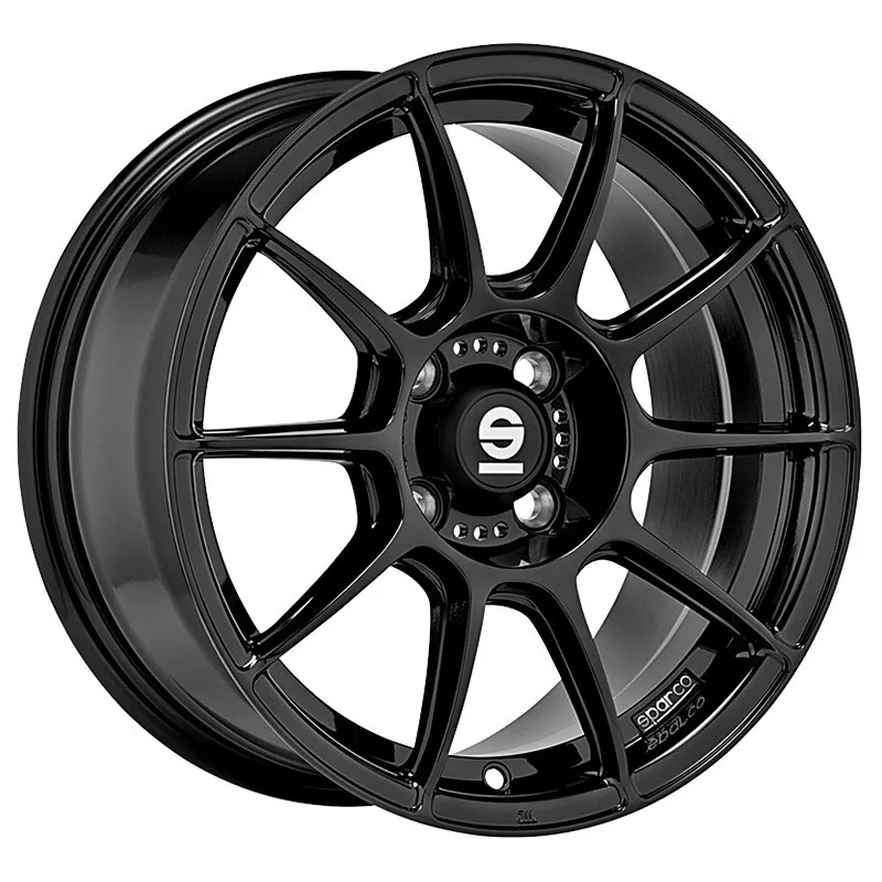 Juego de 4 Llantas SPARCO FF1 Negro brillo - 8