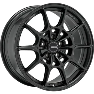 Juego de 4 Llantas SPARCO FF2 Negro mate - 8