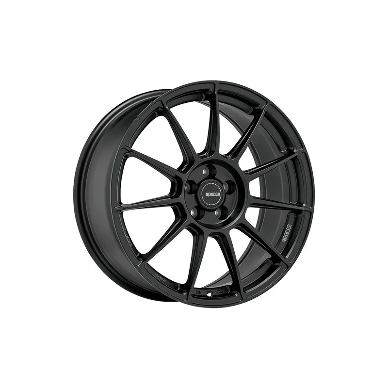 Juego de 4 Llantas SPARCO FF4 Negro mate - 8