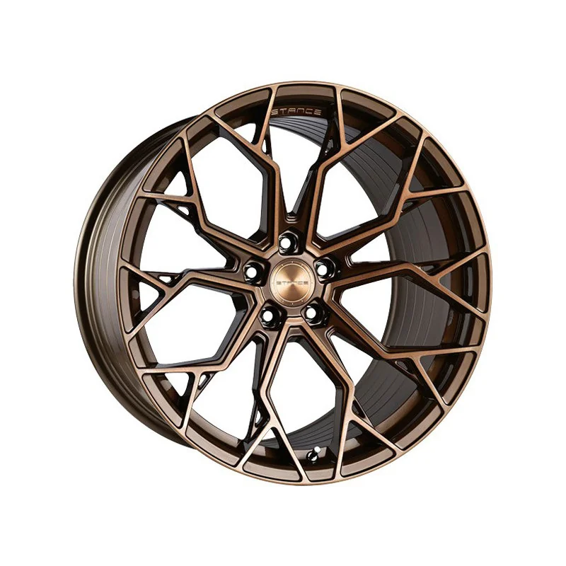 Juego de 4 Llantas Stance SF10 Bronce/pulido - 9