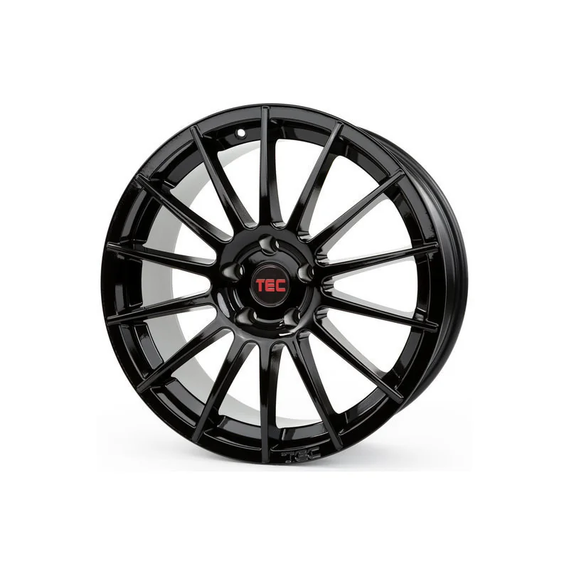 Juego de 4 Llantas TEC SPEEDWHEELS AS2 Negro Brillo - 7