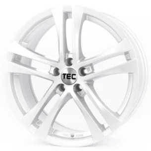 Juego de 4 Llantas TEC SPEEDWHEELS AS4 Plata brillo - 7
