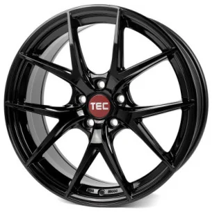 Juego de 4 Llantas TEC SPEEDWHEELS GT6 EVO Negro brillo - 8