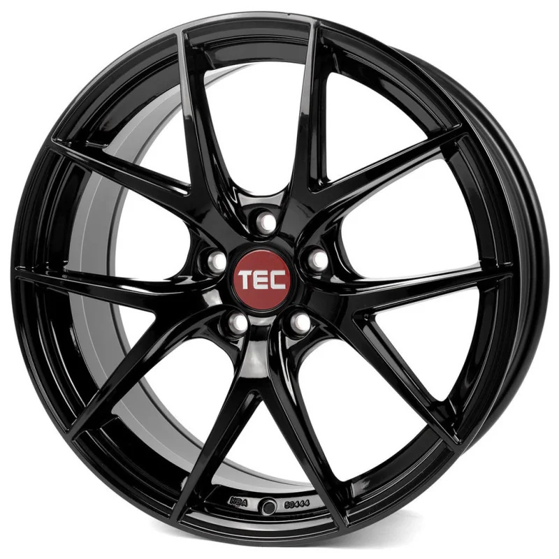 Juego de 4 Llantas TEC SPEEDWHEELS GT6 EVO Negro brillo - 8