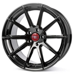 Juego de 4 Llantas TEC SPEEDWHEELS GT7 Negro Brillo - 8