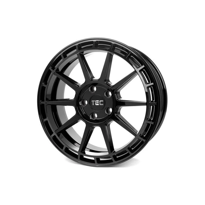 Juego de 4 Llantas TEC SPEEDWHEELS GT8 Negro brillo - 8