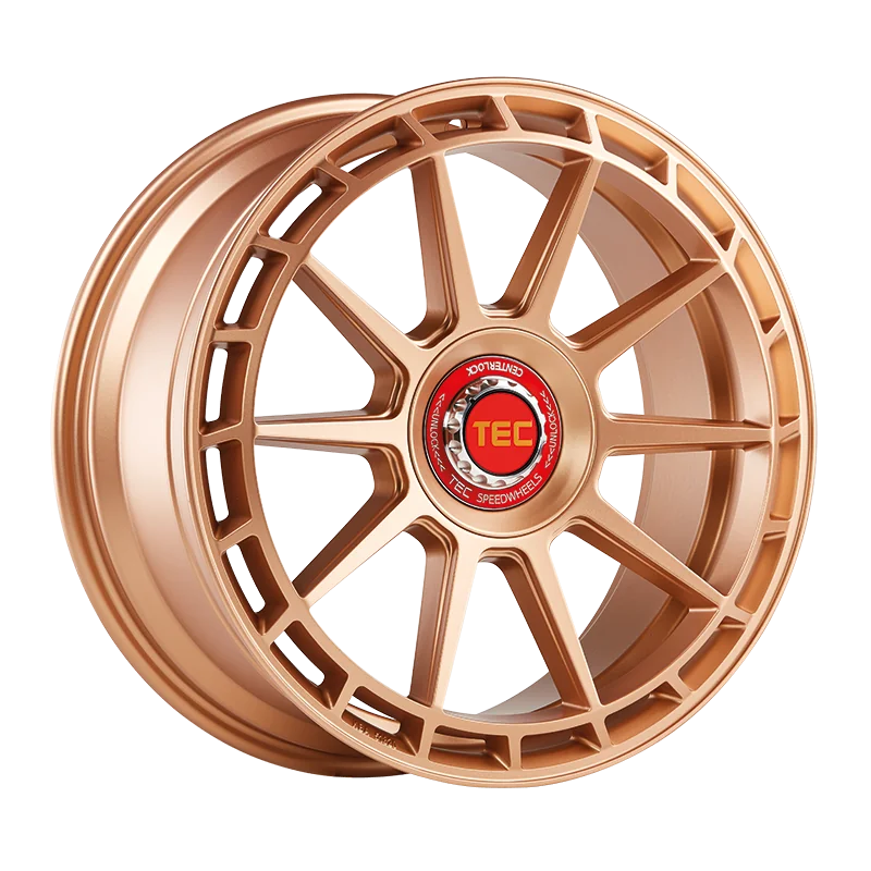 Juego de 4 Llantas TEC SPEEDWHEELS GT8 Central Lock Rose Gold - 8