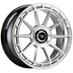 Juego de 4 Llantas TEC SPEEDWHEELS GT8 Central Lock Plata - 8