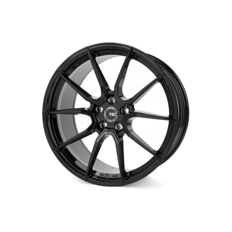 Juego de 4 Llantas Flow Forming TEC SPEEDWHEELS GT RACE-I Negro brillo - 8