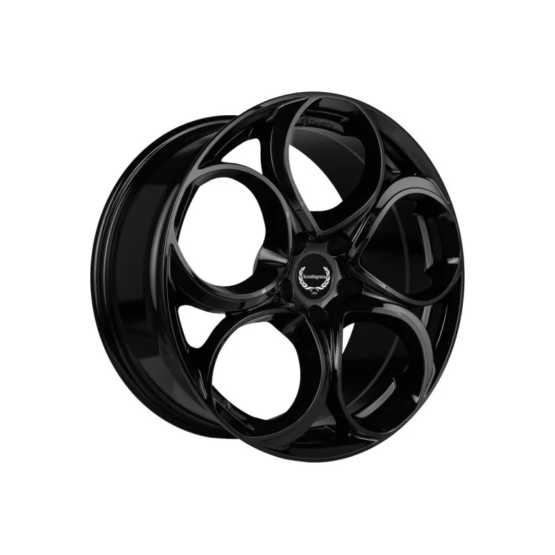 Juego de 4 Llantas Tecnomagnesio JUNIOR Negro brillo - 8
