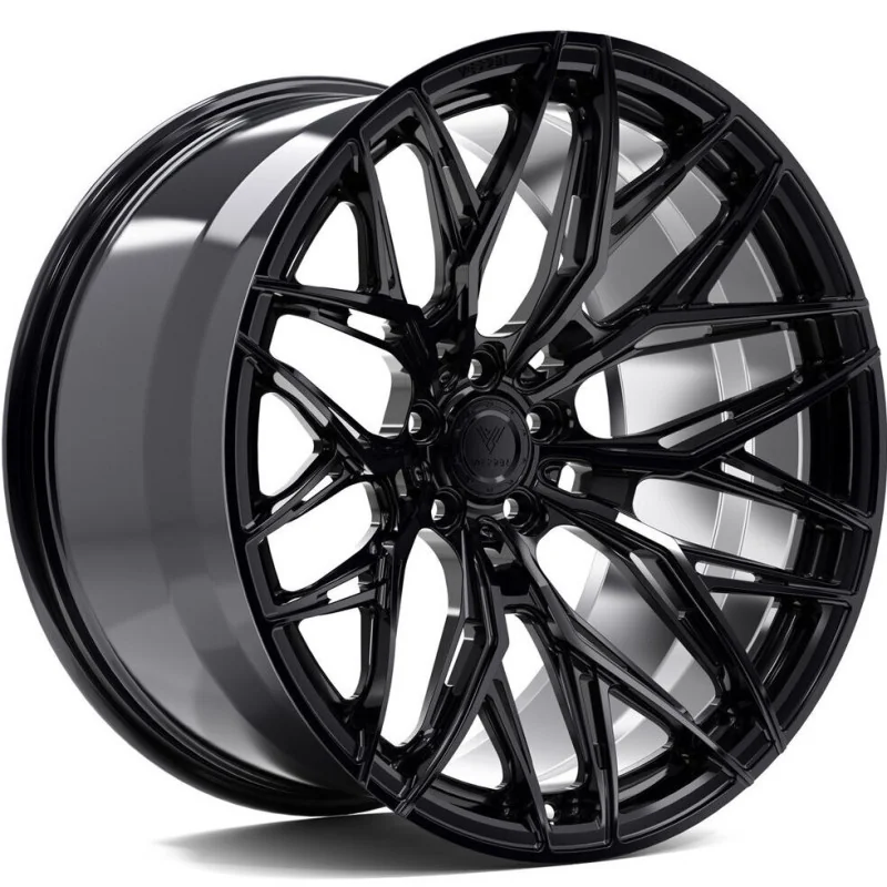 Juego de 4 Llantas forjadas VESSER VSR1 Negro brillo - 11