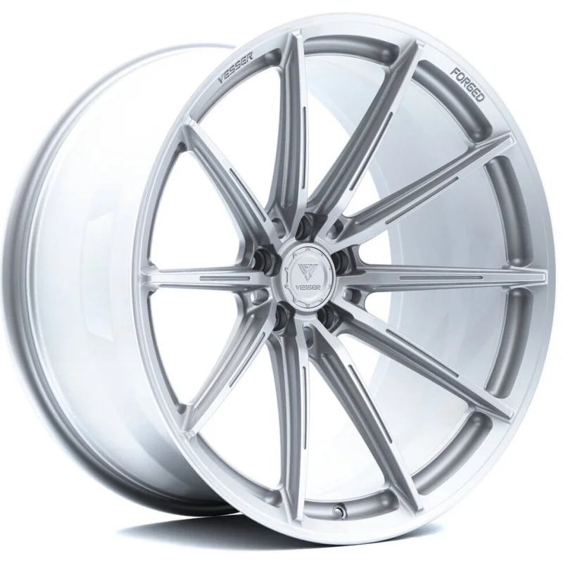 Juego de 4 Llantas forjadas VESSER VSR2 Plata satinado - 10