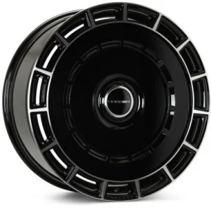 Juego de 4 Llantas VOSSEN HF-9 Gloss Black Polished - 10