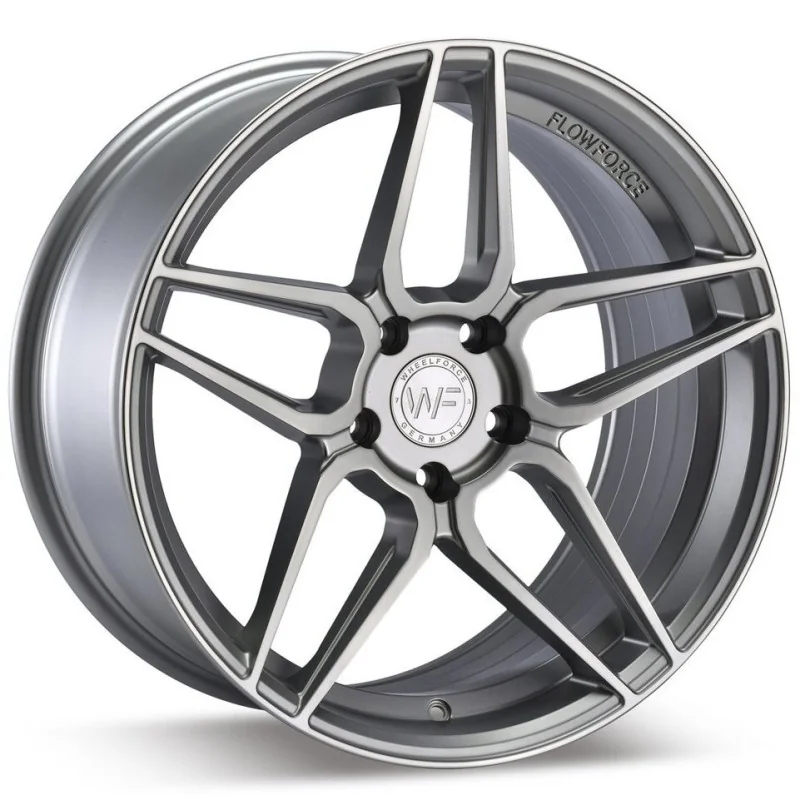Juego de 4 Llantas Flowforming WHEELFORCE CF1-RS Frozen silver - 9