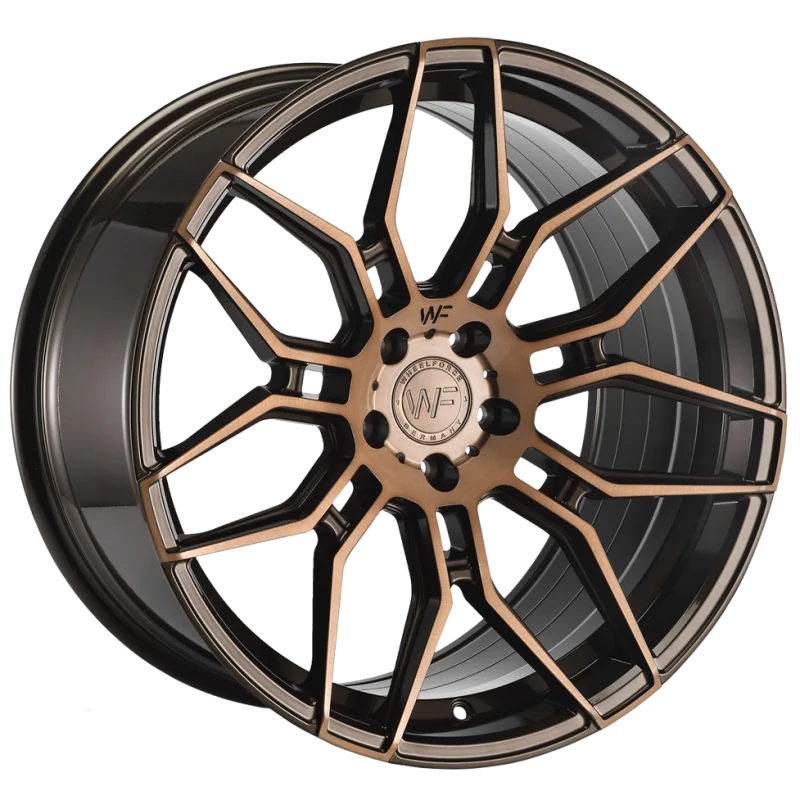 Juego de 4 Llantas Flowforming WHEELFORCE CF2-FF Brushed Bronze - 11