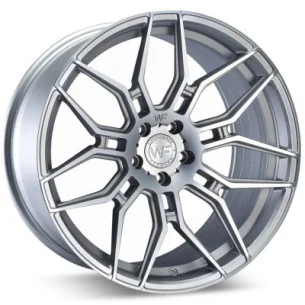 Juego de 4 Llantas Flowforming WHEELFORCE CF2-FF Frozen Cristal Silver - 8