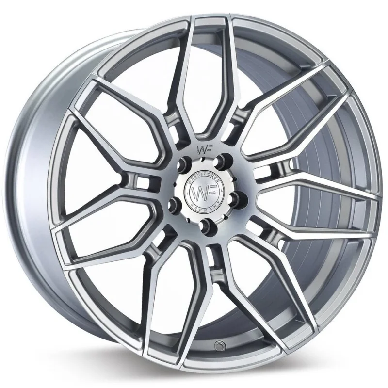 Juego de 4 Llantas Flowforming WHEELFORCE CF2-FF Frozen Cristal Silver - 9