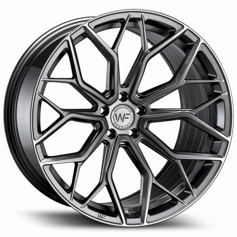Juego de 4 Llantas Flowforming WHEELFORCE HE.1-FF Gloss Steel - 9