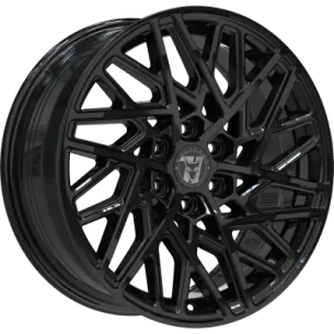 Juego de 4 Llantas Wolfrace 71 SONIC GT6 Gloss Raven Black - 7