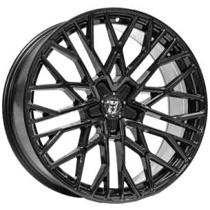 Juego de 4 Llantas Wolfrace 71 VENOM Gloss Raven Black - 8