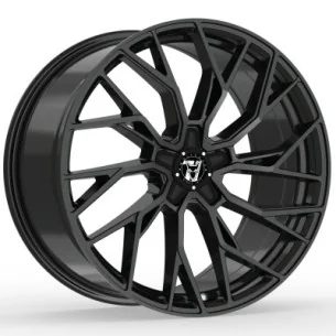 Juego de 4 Llantas Wolfrace 71 VOODOO Gloss Raven Black - 8