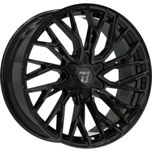 Juego de 4 Llantas Wolfrace 71 VOODOO GT6 Gloss Raven Black - 7